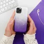 Samsung Galaxy A12 Case Shining clear/violet 