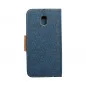 Canvas Book for Samsung Galaxy A42 5G Wallet case Blue