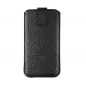 Slim Kora 2 for Samsung Galaxy Note 20 FORCELL Case of 100% natural leather Black