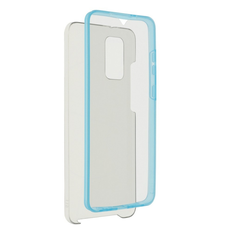 360 Full Cover PC + TPU for Samsung Galaxy S21 Ultra 5G FORCELL Silicone phone case Blue