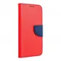 Samsung Galaxy A72 5G Wallet Cases Fancy Book Red / Navy