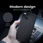 Samsung Galaxy A32 5G Wallet Cases LUNA Book Carbon Carbon Fibre, Elegant  Black 