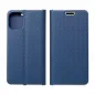 Samsung Galaxy A32 5G Wallet Cases LUNA Book Carbon Carbon Fibre, Elegant  Blue 