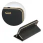 LUNA Book Gold for XIAOMI Redmi 9T FORCELL Wallet case Black