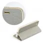 LUNA Book Gold for XIAOMI Mi 11 FORCELL Wallet case Silver