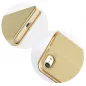 LUNA Book Gold for XIAOMI Mi 11 FORCELL Wallet case Gold