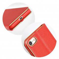 LUNA Book Gold for XIAOMI Redmi 9T FORCELL Wallet case Red