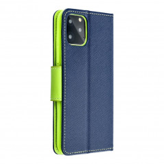 XIAOMI Redmi Note 10 Pro Wallet Cases Fancy Book Navy / Lime