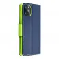 XIAOMI Redmi Note 10 Pro Wallet Cases Fancy Book Navy / Lime