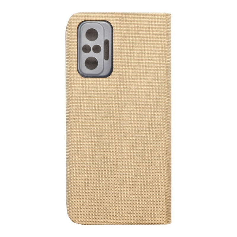 Sensitive Book for XIAOMI Redmi Note 10 Pro Wallet cover Gold