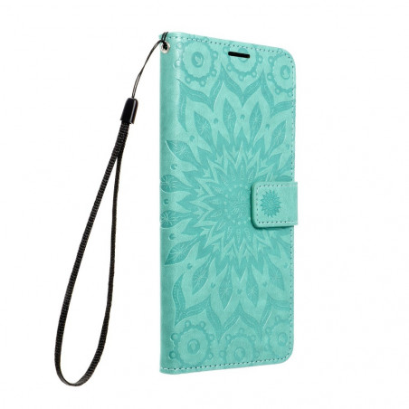 Samsung Galaxy A52 5G Wallet Cases MEZZO Book Mandala  Green