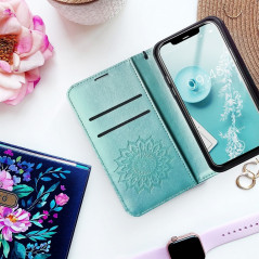 Samsung Galaxy A32 5G Wallet Cases MEZZO Book Mandala  Green 