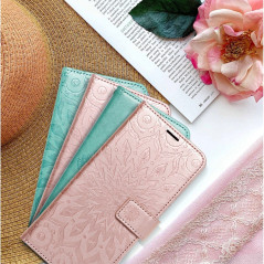 Samsung Galaxy A32 5G Wallet Cases MEZZO Book Mandala  Green 