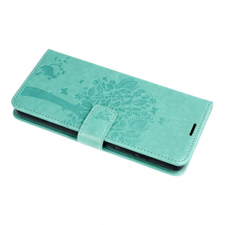 XIAOMI Redmi Note 10 Pro Wallet Cases MEZZO Book Tree Green
