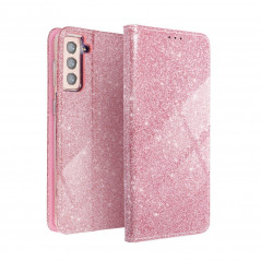 SHINING Book for Samsung Galaxy A42 5G FORCELL Wallet case Pink