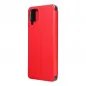 Smart View Book for Samsung Galaxy A12 Book cover (Smart View) Red