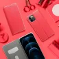 LUNA Carbon for Samsung Galaxy A52 LTE FORCELL Wallet case Red