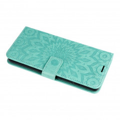 Samsung Galaxy A52 LTE Wallet Cases MEZZO Book Mandala  Green