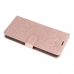 Apple iPhone 12 Pro Wallet Cases MEZZO Book Mandala  Rose gold