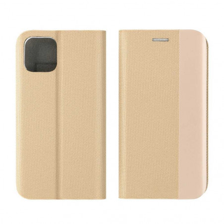 Samsung Galaxy A22 5G Wallet Cases Sensitive Book Gold 