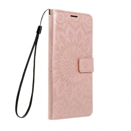 Samsung Galaxy A22 5G Wallet Cases MEZZO Book Mandala  Rose gold 