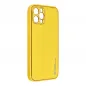 LEATHER for Apple iPhone 13 Pro FORCELL Leather case  Yellow