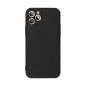 Apple iPhone 13 Pro Max Case Silicone Elegant  Black 