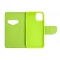 Apple iPhone 13 Pro Wallet Cases Fancy Book Navy / Lime 