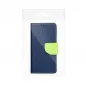 Apple iPhone 13 Pro Wallet Cases Fancy Book Navy / Lime 