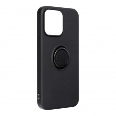 Apple iPhone 13 Pro Case Silicone ring Black 