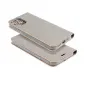 LUNA Book Gold for Apple iPhone 13 FORCELL Wallet case Silver